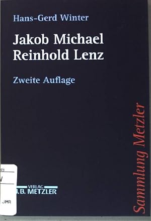 Image du vendeur pour Jakob Michael Reinhold Lenz. Sammlung Metzler ; Bd. 233 mis en vente par books4less (Versandantiquariat Petra Gros GmbH & Co. KG)