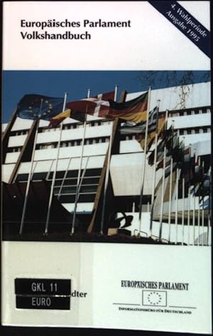 Bild des Verkäufers für Europäisches Parlament: 4. Wahlperiode 1994-1999 ; Ausgabe 1995 Volkshandbuch zum Verkauf von books4less (Versandantiquariat Petra Gros GmbH & Co. KG)