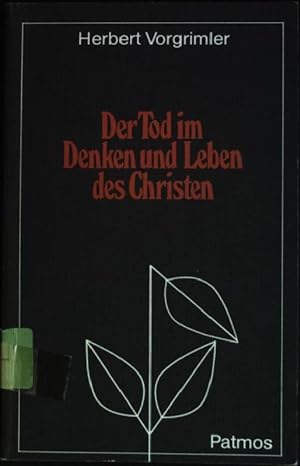 Bild des Verkufers fr Der Tod im Denken und Leben des Christen. zum Verkauf von books4less (Versandantiquariat Petra Gros GmbH & Co. KG)
