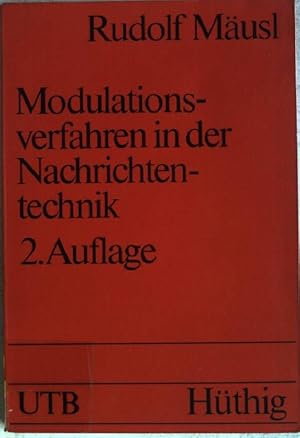 Modulationsverfahren in der Nachrichtentechnik mit Sinusträger. (Nr. 536) UTB