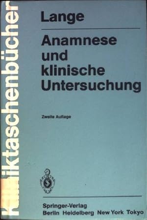 Bild des Verkufers fr Anamnese und klinische Untersuchung. Kliniktaschenbcher zum Verkauf von books4less (Versandantiquariat Petra Gros GmbH & Co. KG)