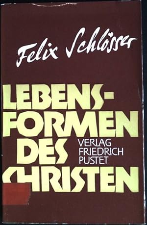 Bild des Verkufers fr Lebensformen des Christen zum Verkauf von books4less (Versandantiquariat Petra Gros GmbH & Co. KG)