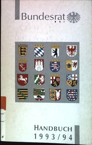 Bild des Verkäufers für Handbuch des Bundesrates für das Geschäftsjahr 1993/1994 zum Verkauf von books4less (Versandantiquariat Petra Gros GmbH & Co. KG)