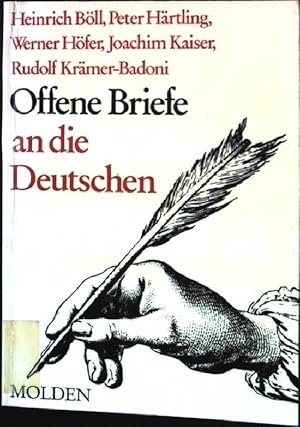 Bild des Verkufers fr Offene Briefe an die Deutschen. Paperbackreihe Offene Briefe. zum Verkauf von books4less (Versandantiquariat Petra Gros GmbH & Co. KG)