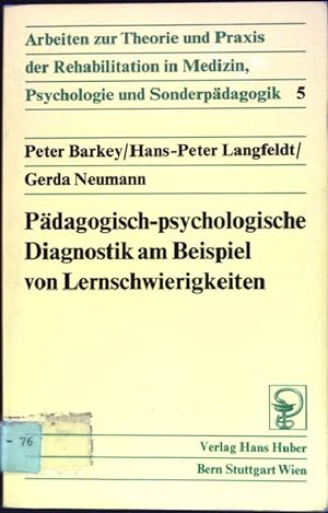 Seller image for Pdagogisch-psychologische Diagnostik am Beispiel von Lernschwierigkeiten. for sale by books4less (Versandantiquariat Petra Gros GmbH & Co. KG)