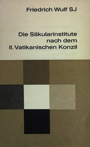 Seller image for Die Skularinstitute nach dem II. Vatikanischen Konzil. Meitinger Kleinschriften. for sale by books4less (Versandantiquariat Petra Gros GmbH & Co. KG)