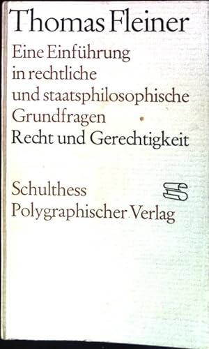 Immagine del venditore per Recht und Gerechtigkeit : Ein Radiosendereihe. venduto da books4less (Versandantiquariat Petra Gros GmbH & Co. KG)