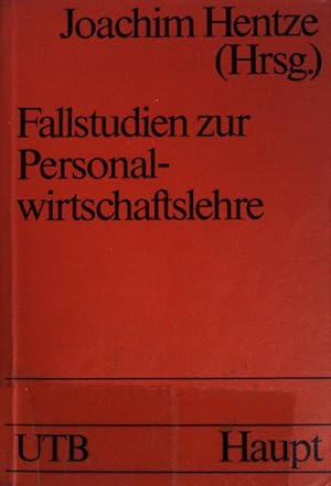 Bild des Verkufers fr Fallstudien zur Personalwirtschaftslehre. (Nr. 874) Uni-Taschenbcher zum Verkauf von books4less (Versandantiquariat Petra Gros GmbH & Co. KG)