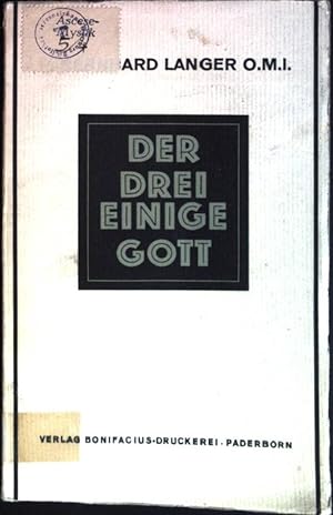 Bild des Verkufers fr Der dreieinige Gott zum Verkauf von books4less (Versandantiquariat Petra Gros GmbH & Co. KG)