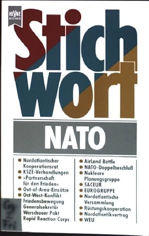 Bild des Verkufers fr Stichwort Nato. (Nr. 4065) Stichwort zum Verkauf von books4less (Versandantiquariat Petra Gros GmbH & Co. KG)