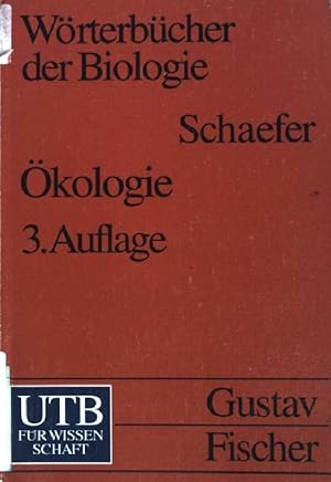 Imagen del vendedor de kologie : Mit englisch-deutschem Register. (Nr. 430) Wrterbcher der Biologie a la venta por books4less (Versandantiquariat Petra Gros GmbH & Co. KG)