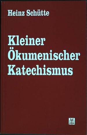 Bild des Verkufers fr Kleiner kumenischer Katechismus. zum Verkauf von books4less (Versandantiquariat Petra Gros GmbH & Co. KG)