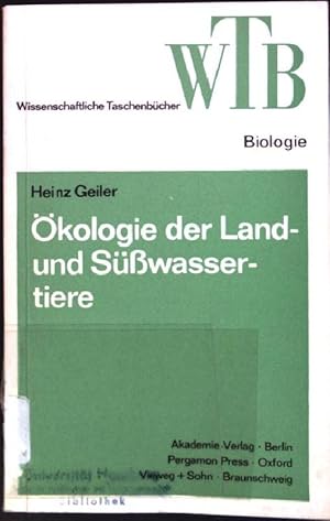Image du vendeur pour kologie der Land- und Ssswassertiere. (Nr. 64) WTB mis en vente par books4less (Versandantiquariat Petra Gros GmbH & Co. KG)