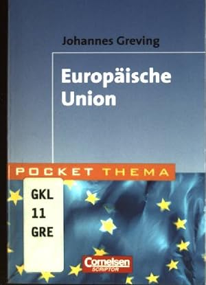 Bild des Verkufers fr Europische Union. Pocket Thema zum Verkauf von books4less (Versandantiquariat Petra Gros GmbH & Co. KG)