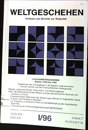 Bild des Verkufers fr Haiti - Der Machtverzicht des Militrs und der demokratische Wechsel von Aristide zu Prval; in: Lateinamerika/Karibik : Wahlen 1993 bis 1995. (Nr. I/96) Weltgeschehen zum Verkauf von books4less (Versandantiquariat Petra Gros GmbH & Co. KG)