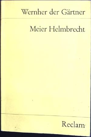 Seller image for Meier Helmbrecht: Versnovelle aus der Zeit des niedergehenden Rittertums. Universal-Bibliothek - Nr. 1188. for sale by books4less (Versandantiquariat Petra Gros GmbH & Co. KG)