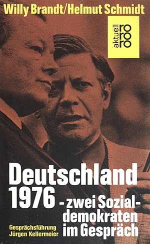 Seller image for Deutschland 1976: 2 Sozialdemokraten im Gesprch. (Nr 4008) for sale by books4less (Versandantiquariat Petra Gros GmbH & Co. KG)
