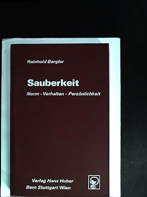 Immagine del venditore per Sauberkeit : Norm, Verhalten, Persnlichkeit. Beitrge zur empirischen Sozialforschung venduto da books4less (Versandantiquariat Petra Gros GmbH & Co. KG)