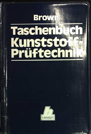 Taschenbuch Kunststoff-Prüftechnik.