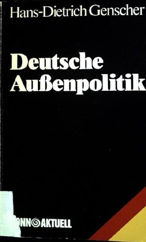 Bild des Verkufers fr Deutsche Auenpolitik. zum Verkauf von books4less (Versandantiquariat Petra Gros GmbH & Co. KG)