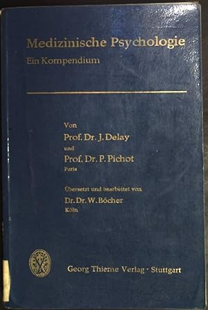 Image du vendeur pour Medizinische Psychologie: Ein Kompendium. mis en vente par books4less (Versandantiquariat Petra Gros GmbH & Co. KG)