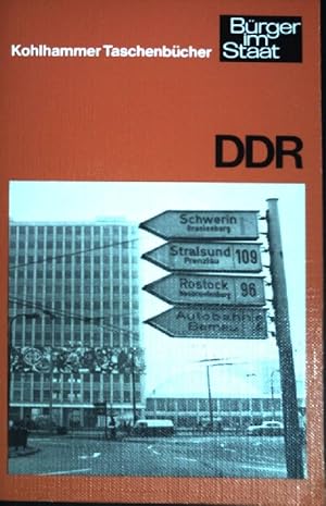 Seller image for DDR. (Kohlhammer-Taschenbcher ; Bd. 1064) for sale by books4less (Versandantiquariat Petra Gros GmbH & Co. KG)