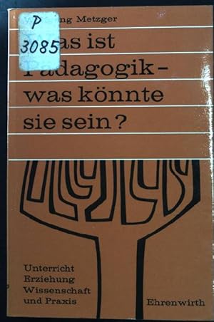 Bild des Verkufers fr Was ist Pdagogik - was knnte sie sein?: Betrachtungen eines Auenseiters. Unterricht, Erziehung, Wissenschaft und Praxis - Band 15. zum Verkauf von books4less (Versandantiquariat Petra Gros GmbH & Co. KG)