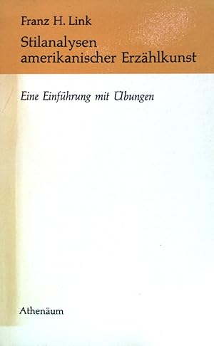 Seller image for Stilanalysen amerikanischer Erzhlkunst. Eine Einfhrung mit bungen. for sale by books4less (Versandantiquariat Petra Gros GmbH & Co. KG)