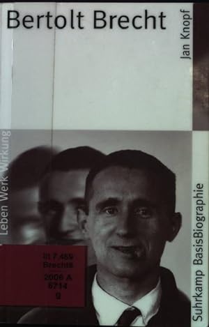 Immagine del venditore per Bertolt Brecht. Suhrkamp-BasisBiographie - Nr. 16. venduto da books4less (Versandantiquariat Petra Gros GmbH & Co. KG)