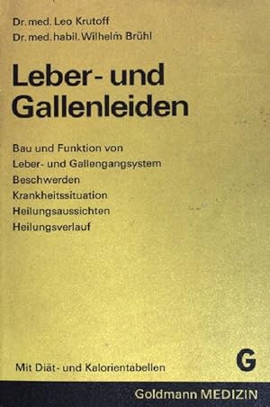 Bild des Verkufers fr Leber- und Gallenleiden. (Nr. 9042) Goldmann Medizin, zum Verkauf von books4less (Versandantiquariat Petra Gros GmbH & Co. KG)
