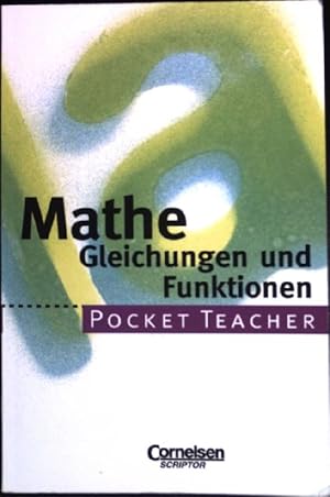 Bild des Verkufers fr Mathematik; Teil: Gleichungen und Funktionen. zum Verkauf von books4less (Versandantiquariat Petra Gros GmbH & Co. KG)