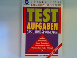 Seller image for Testaufgaben: Das bungsprogramm for sale by books4less (Versandantiquariat Petra Gros GmbH & Co. KG)