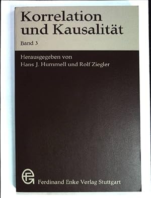 Imagen del vendedor de Korrelation und Kausalitt; Teil: Bd. 3. a la venta por books4less (Versandantiquariat Petra Gros GmbH & Co. KG)