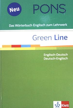 Immagine del venditore per PONS Green line - Wrterbuch : Englisch-Deutsch, Deutsch-Englisch ; [das Wrterbuch Englisch zum Lehrwerk Green line]. [bearb. Katja Hald] venduto da books4less (Versandantiquariat Petra Gros GmbH & Co. KG)