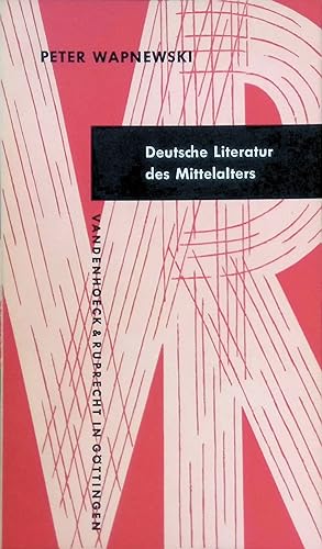 Bild des Verkufers fr Deutsche Literatur des Mittelalters - Ein Abri. (Nr 96-97) zum Verkauf von books4less (Versandantiquariat Petra Gros GmbH & Co. KG)
