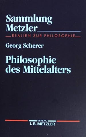 Bild des Verkufers fr Philosophie des Mittelalters. (Bd. 271) Sammlung Metzler ; zum Verkauf von books4less (Versandantiquariat Petra Gros GmbH & Co. KG)