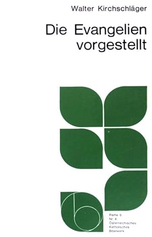 Bild des Verkufers fr Die Evangelien vorgestellt. (Reihe b ; 4) zum Verkauf von books4less (Versandantiquariat Petra Gros GmbH & Co. KG)