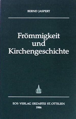 Bild des Verkufers fr Frmmigkeit und Kirchengeschichte. zum Verkauf von books4less (Versandantiquariat Petra Gros GmbH & Co. KG)