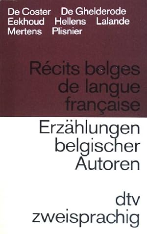 Bild des Verkufers fr Rcits belges de langue franaise : [franzsisch-deutsch] = Erzhlungen belgischer Autoren. (dtv ; 9275) : zweisprachig; Edition Langewiesche-Brandt zum Verkauf von books4less (Versandantiquariat Petra Gros GmbH & Co. KG)