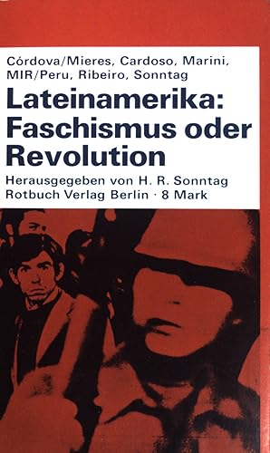 Imagen del vendedor de Lateinamerika: Faschismus oder Revolution. Rotbuch - (Nr. 117) a la venta por books4less (Versandantiquariat Petra Gros GmbH & Co. KG)