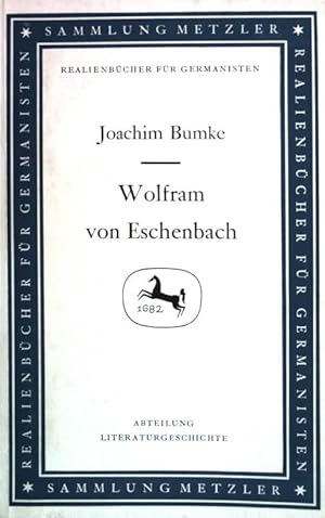 Bild des Verkufers fr Wolfram von Eschenbach. (Nr. 36) zum Verkauf von books4less (Versandantiquariat Petra Gros GmbH & Co. KG)