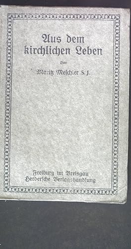 Imagen del vendedor de Gesammelte kleinere Schriften. 3.Heft: Aus dem kirchlichen Leben. a la venta por books4less (Versandantiquariat Petra Gros GmbH & Co. KG)