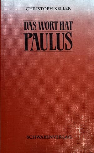 Bild des Verkufers fr Das Wort hat Paulus. zum Verkauf von books4less (Versandantiquariat Petra Gros GmbH & Co. KG)