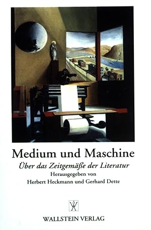 Seller image for Medium und Maschine : ber das Zeitgemsse der Literatur. Arbeitgeberverbnde ; 2 for sale by books4less (Versandantiquariat Petra Gros GmbH & Co. KG)