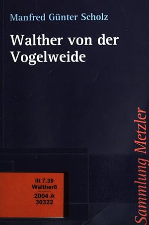 Bild des Verkäufers für Walther von der Vogelweide. (Nr. 316) Sammlung Metzler zum Verkauf von books4less (Versandantiquariat Petra Gros GmbH & Co. KG)