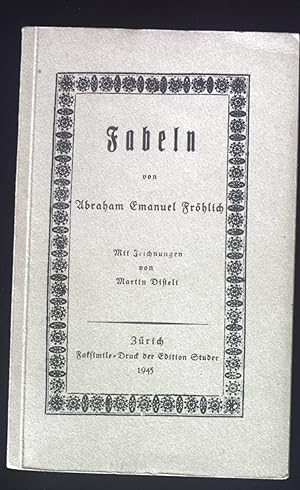 Seller image for Fabeln. for sale by books4less (Versandantiquariat Petra Gros GmbH & Co. KG)