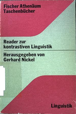 Reader zur kontrastiven Linguistik. (Nr. 2010) Fischer-Athenäum-Taschenbücher.