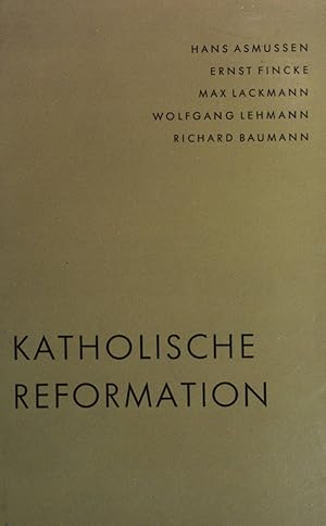 Imagen del vendedor de Katholische Reformation. a la venta por books4less (Versandantiquariat Petra Gros GmbH & Co. KG)