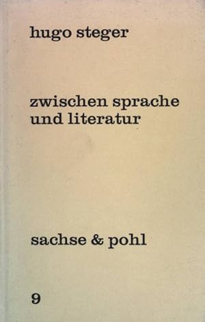 Seller image for Zwischen Sprache und Literatur: Drei Reden (Schriften zur Literatur; 9) for sale by books4less (Versandantiquariat Petra Gros GmbH & Co. KG)