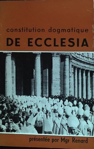 Seller image for Constitution Dogmatique De Ecclesia. for sale by books4less (Versandantiquariat Petra Gros GmbH & Co. KG)